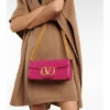 Valentino Garavani Lòco Medium Leather Shoulder Bag