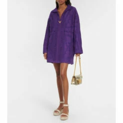 Valentino Garavani Rockstud Leather Wedge Espadrilles