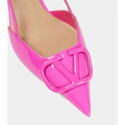 Valentino Garavani VLogo Leather Slingback Pumps 11 Valentino Garavani VLogo Leather Slingback Pumps -Valentino Garavani Sales unnamed file 949