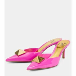 Valentino Garavani One Stud Patent Leather Mules -Valentino Garavani Sales unnamed file 959