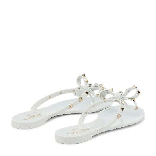 Valentino Garavani Rockstud PVC Thong Sandals 4 Valentino Garavani Rockstud PVC Thong Sandals - Image 2