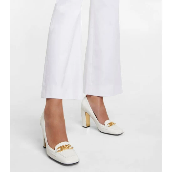 Valentino Garavani VLogo Leather Pumps 5 Valentino Garavani VLogo Leather Pumps - Image 3