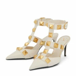 Valentino Garavani Roman Stud Leather Pumps 10 Valentino Garavani Roman Stud Leather Pumps -Valentino Garavani Sales unnamed file 987