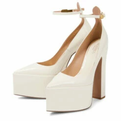 Valentino Garavani Tan-Go 155 Leather Platform Pumps -Valentino Garavani Sales unnamed file 992